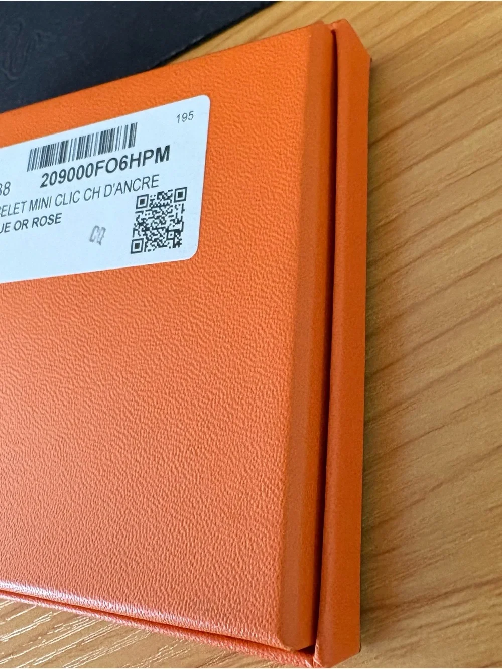 Hermes Small Bracelet Gift Box